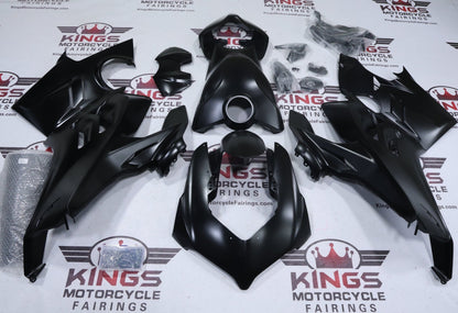 Ducati Panigale V4S Fairing Set (2022-2024) Satin Black at KingsMotorcycleFairings.com
