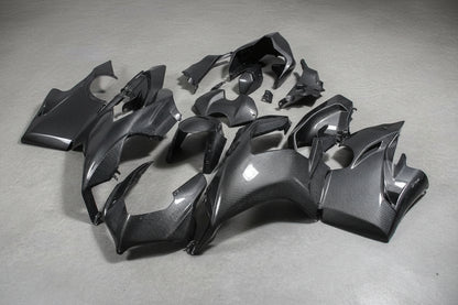 Ducati Panigale V4S Fairings (2018-2019) Faux Carbon Fiber at KingsMotorcycleFairings.com