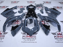 Ducati Panigale V4S Fairings (2018-2019) Nardo Gray, Black at KingsMotorcycleFairings.com
