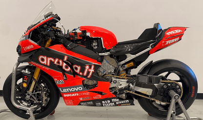 Ducati Panigale V4S Fairings (2018-2019) Red, Black, White Aruba at KingsMotorcycleFairings.com
