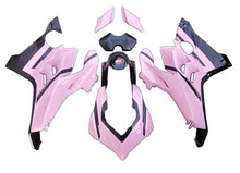 Ducati Panigale V4S Fairings (2020-2021) Pink, Black from KingsMotorcycleFairings.com