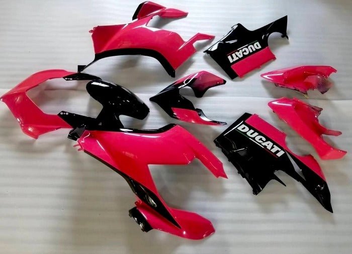 Ducati Panigale V4S Fairings (2020-2021) Red, Black, White at KingsMotorcycleFairings.com
