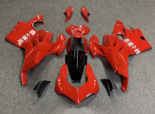 Ducati Panigale V4S Fairing set (2020-2021) Red, White Symbols at KingsMotorcycleFairings.com