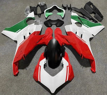 Ducati Panigale V4S Fairings (2020-2021) Red, White, Green from KingsMotorcycleFairings.com