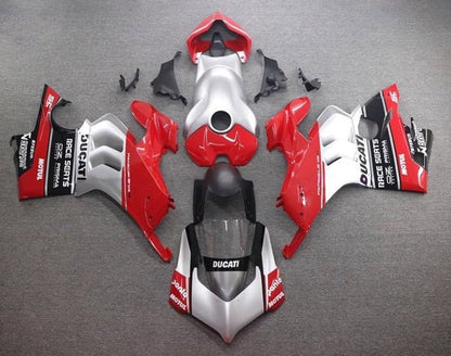 Ducati Panigale V4S Fairings (2020-2021) Silver, Red, Black at KingsMotorcycleFairings.com