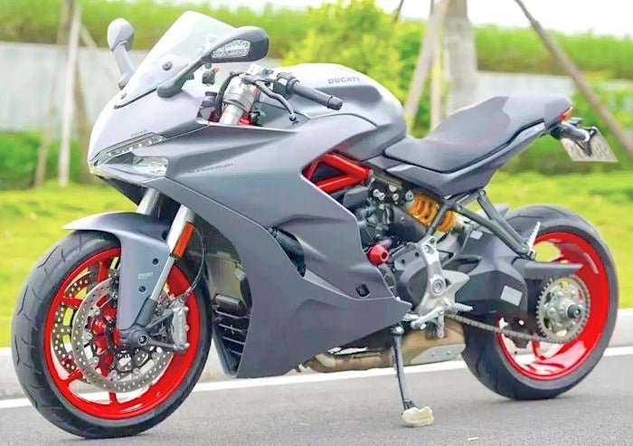 Ducati Supersport 939 Fairing set (2017-2021) Matte Gray at KingsMotorcycleFairings.com copy
