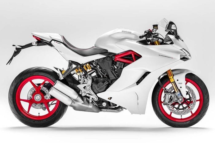 Ducati Supersport 939 Fairings (2017-2021) Pearl White at KingsMotorcycleFairings.com