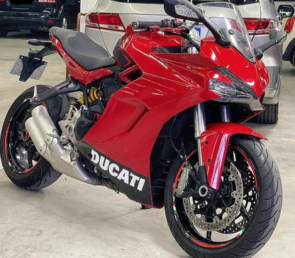 Ducati Supersport 939 Fairing set (2017-2021) Red, Black, White at KingsMotorcycleFairings.com
