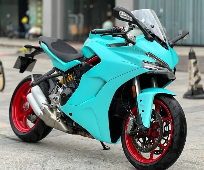 Ducati Supersport 939S Fairings (2017-2021) Blue Turquoise at KingsMotorcycleFairings.com