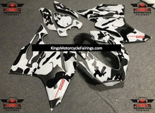 Ducati 899 (2011-2014) Matte White, Black, Gray Camouflage Fairings at KingsMotorcycleFairings.com