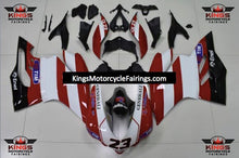Ducati 959 Panigale Fairings (2015-2020) Red, White, Black Generali at KingsMotorcycleFairings.com 