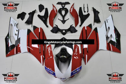 Ducati 959 Panigale Fairings (2015-2020) Red, White, Black at KingsMotorcycleFairings.com 