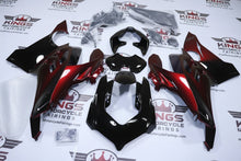Ducati Panigale V4S Fairings (2020-2021) Black, Red Chameleon from KingsMotorcycleFairings.com