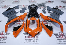 Ducati Panigale V4 Fairings (2018-2019) Orange, Gray, Black from KingsMotorcycleFairings.com