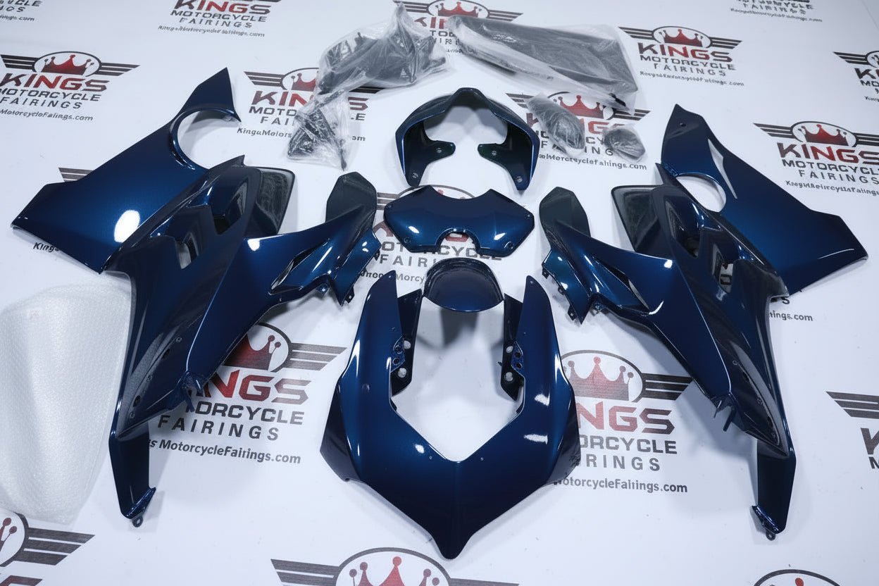 Ducati Panigale V4 Fairings (2020-2021) Blue from KingsMotorcycleFairings.com