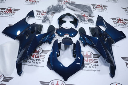 Ducati Panigale V4 Fairings (2020-2021) Blue from KingsMotorcycleFairings.com