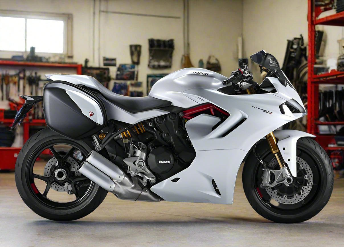 Ducati Supersport 950S Fairings (2021-2024) White at KingsMotorcycleFairings.com