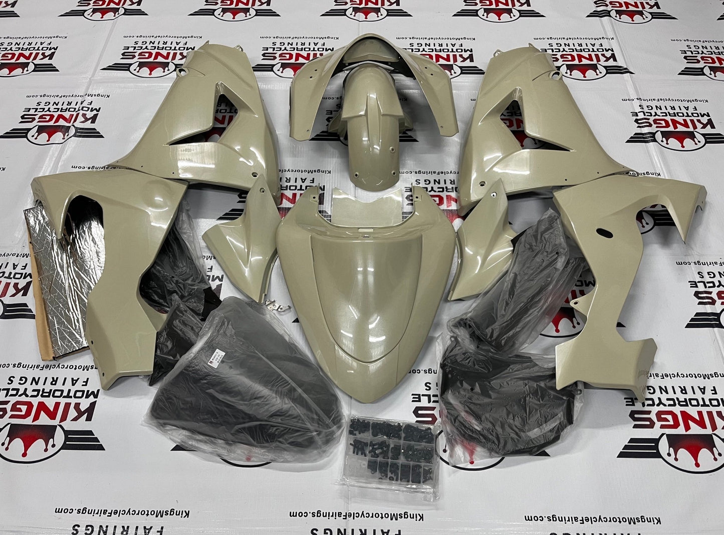 Fairing Kit For A Kawasaki ZX10R (2006-2007) Desert Tan at KingsMotorcycleFairings.com