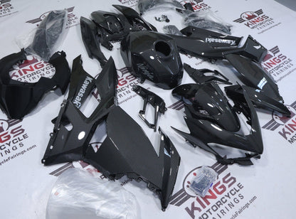 Fairings For Kawasaki Ninja 400(2018-2023) Faux Carbon Fiber, Gray at KingsMotorcycleFairings.com
