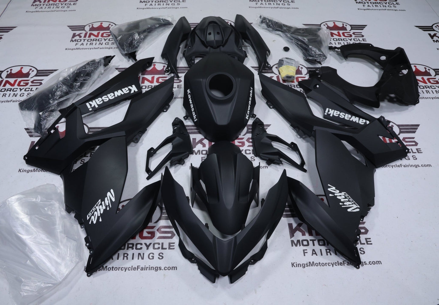 Fairings for Kawasaki Ninja 400 (2018-2023) Matte Black