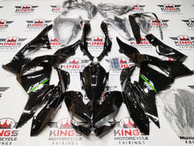 Fairings for Kawasaki Ninja 500 (2024-2025) Black, Green, White at KingsMotorcycleFairings.com