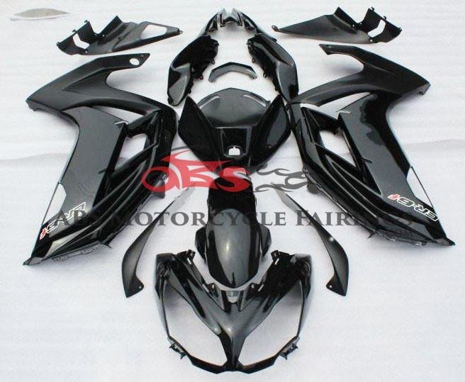 Fairings for Kawasaki Ninja 650 (2012-2016) Gloss Black at KingsMotorcycleFairings.com
