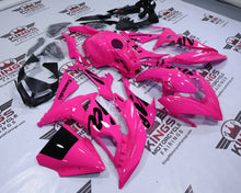Fairings for Kawasaki Ninja 650 (2017-2019) Hot Pink, Black from KingsMotorcycleFairings.com