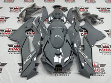 Fairings for Kawasaki Ninja ZX10R (2021-2025) Nardo Gray, Black, White at KingsMotorcycleFairings.com
