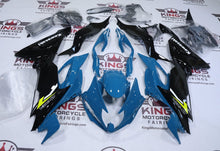 Fairings for Kawasaki Ninja ZX6R 636 (2019-2023) Blue Teal, Black, Yellow at KingsMotorcycleFairings.com