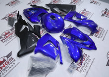 Fairings for Kawasaki ZX10R (2004-2005) Blue, Matte Black, Silver at KingsMotorcycleFairings.com
