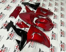 Fairings for Kawasaki ZX10R (2006-2007) Candy Red, Black at KingsMotorcycleFairings.com