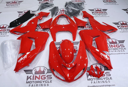 Fairings for Kawasaki ZX10R (2006-2007) Gloss Red at KingsMotorcycleFairings.com