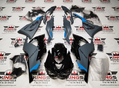 Fairings for Kawasaki ZX6R 636 (2024-2025) Matte Dark Gray Metallic at KingsMotorcycleFairings.com