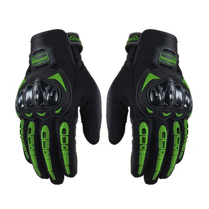Shop Green & Black Motorcycle Gloves at KingsMotorcycleFairings.com