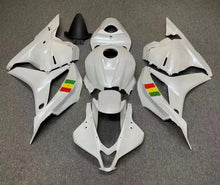 HONDA CBR600RR Fairings (2007-2008) White, Country Flag at KingsMotorcycleFairings.com