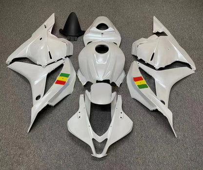 HONDA CBR600RR Fairings (2007-2008) White, Country Flag at KingsMotorcycleFairings.com