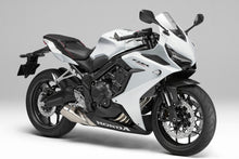 HONDA CBR650R FAIRINGS (2024-2025) Matte White from KingsMotorcycleFairings.com