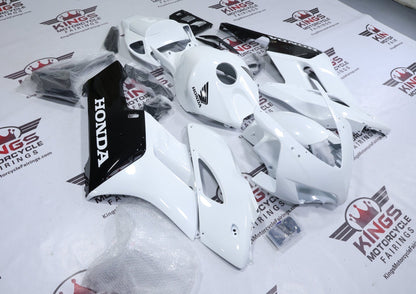 Honda CBR1000RR Fairing Kit (2004-2005) Pearl White, Black from KingsMotorcycleFairings.com