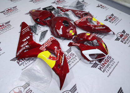 Honda CBR1000RR Fairing Kit (2006-2007) Candy Red RedBull at KingsMotorcycleFairings.com