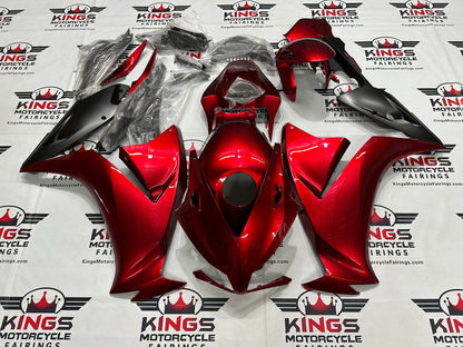 Honda CBR1000RR Fairing Kit (2012-2016) Dark Red, Matte Black from KingsMotorcycleFairings.com