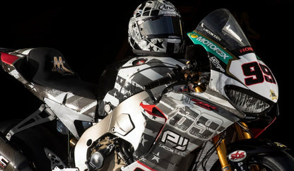 Honda CBR1000RR Fairing Kit (2017-2025) Black, White WSBK from KingsMotorcycleFairings.com