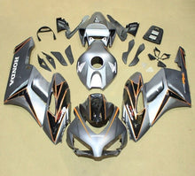 Honda CBR 1000RR Fairings (2004-2005) Silver, Black, Orange at KingsMotorcycleFairings.com