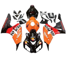 Honda CBR 1000RR Fairings (2006-2007) Black, Orange, Red Repsol at KingsMotorcycleFairings.com