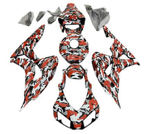 Honda CBR 1000RR Fairings (2006-2007) Red Camouflage at KingsMotorcycleFairings.com