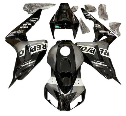 Honda CBR1000RR Fairings (2006-2007) Silver, Black, White Repsol at KingsMotorcycleFairings.com