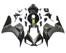 Honda CBR1000RR Fairings (2006-2007) Silver, Black, Yellow at KingsMotorcycleFairings.com