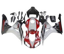 Honda CBR 1000RR Fairings (2006-2007) White, Red, Black Fade at KingsMotorcycleFairings.com