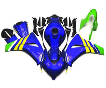 Honda CBR1000RR Fairings (2008-2011) Blue, Yellow, Green at KingsMotorcycleFairings.com