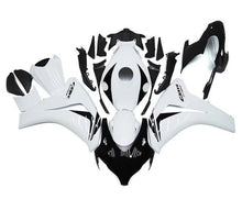 Honda CBR 1000RR Fairings (2008-2011) Gloss White, Black at KingsMotorcycleFairings.com