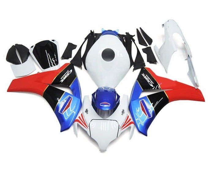 Honda CBR1000RR Fairings (2008-2011) White, Blue, Black, Red at KingsMotorcycleFairings.com